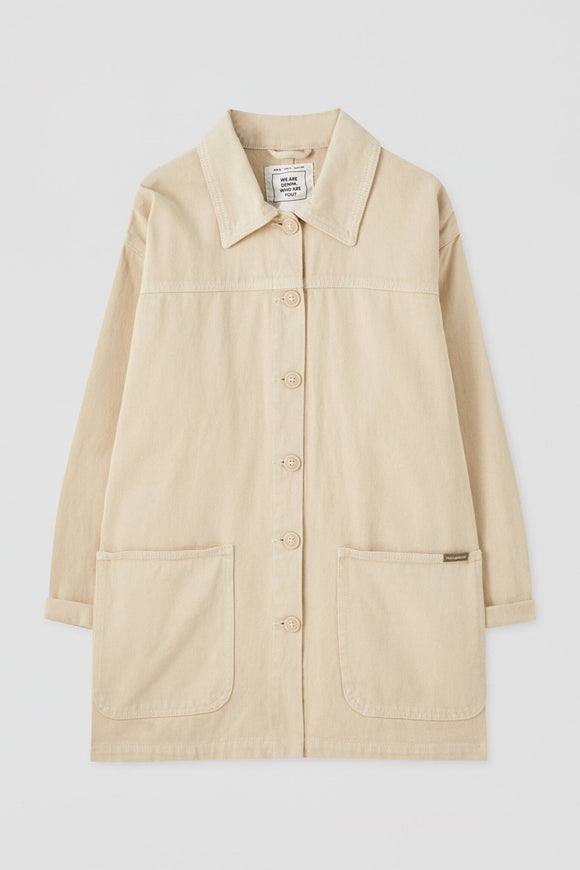 Basic Denim Worker Jacket