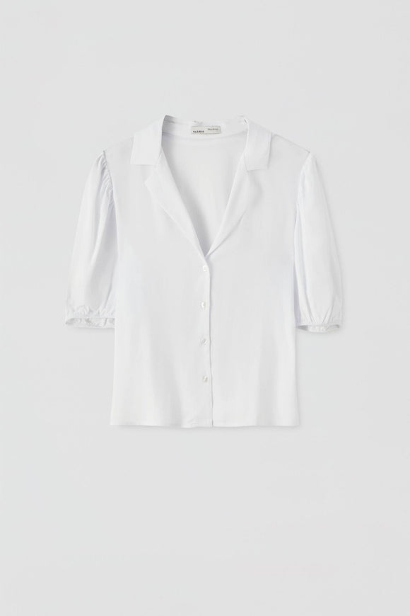 Basic Voluminous Sleeve Shirt