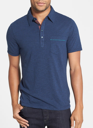 Bing' Trim Fit Cotton Jersey Polo