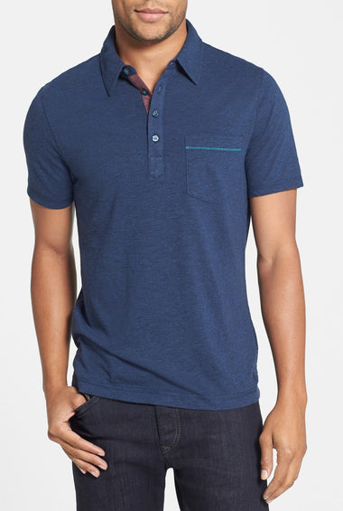 Bing' Trim Fit Cotton Jersey Polo