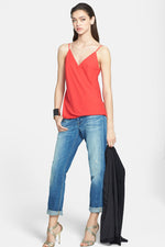 Josefina Boyfriend Jeans Bright Light Broken Twill