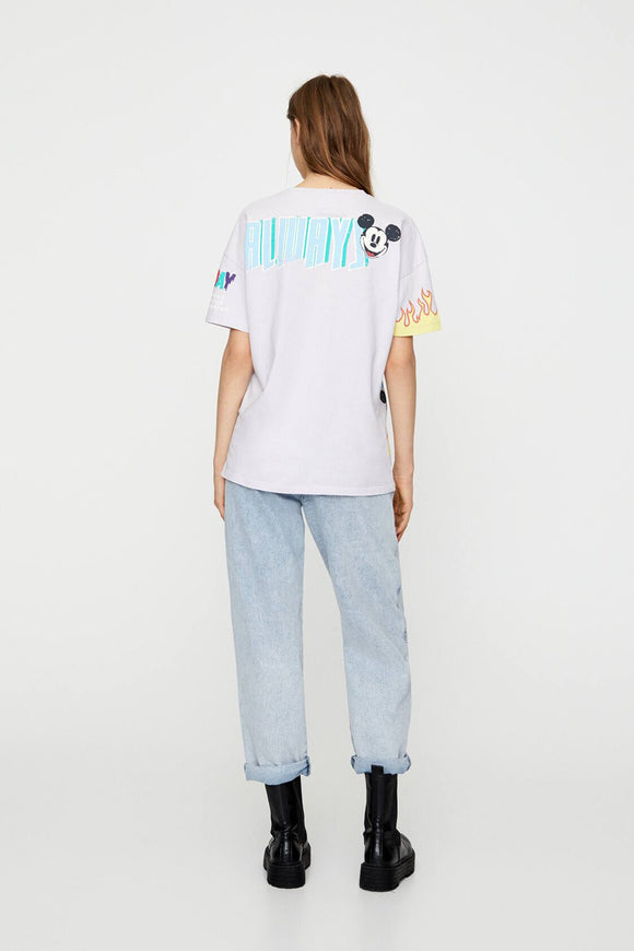 Lilac Mickey Mouse Tshirt