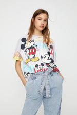 Lilac Mickey Mouse Tshirt