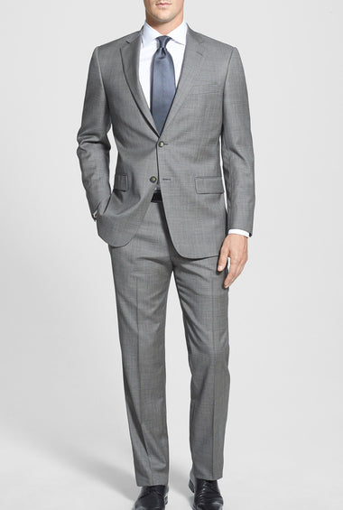 New York Classic Fit Wool Suit