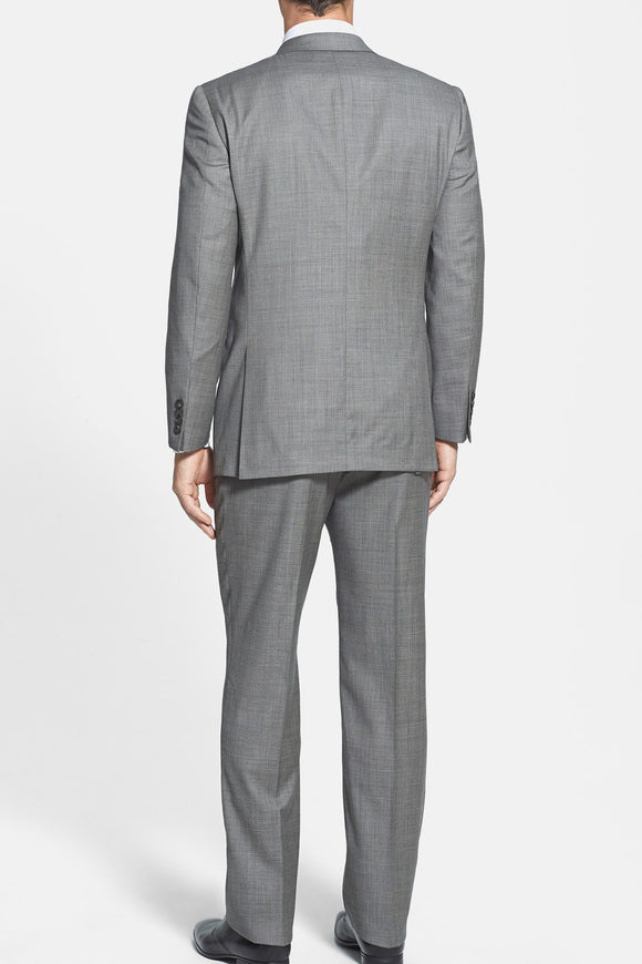 New York Classic Fit Wool Suit
