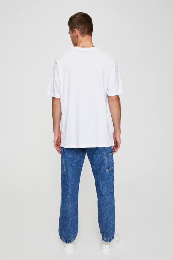 Tshirt With Contrast Floral Illustration